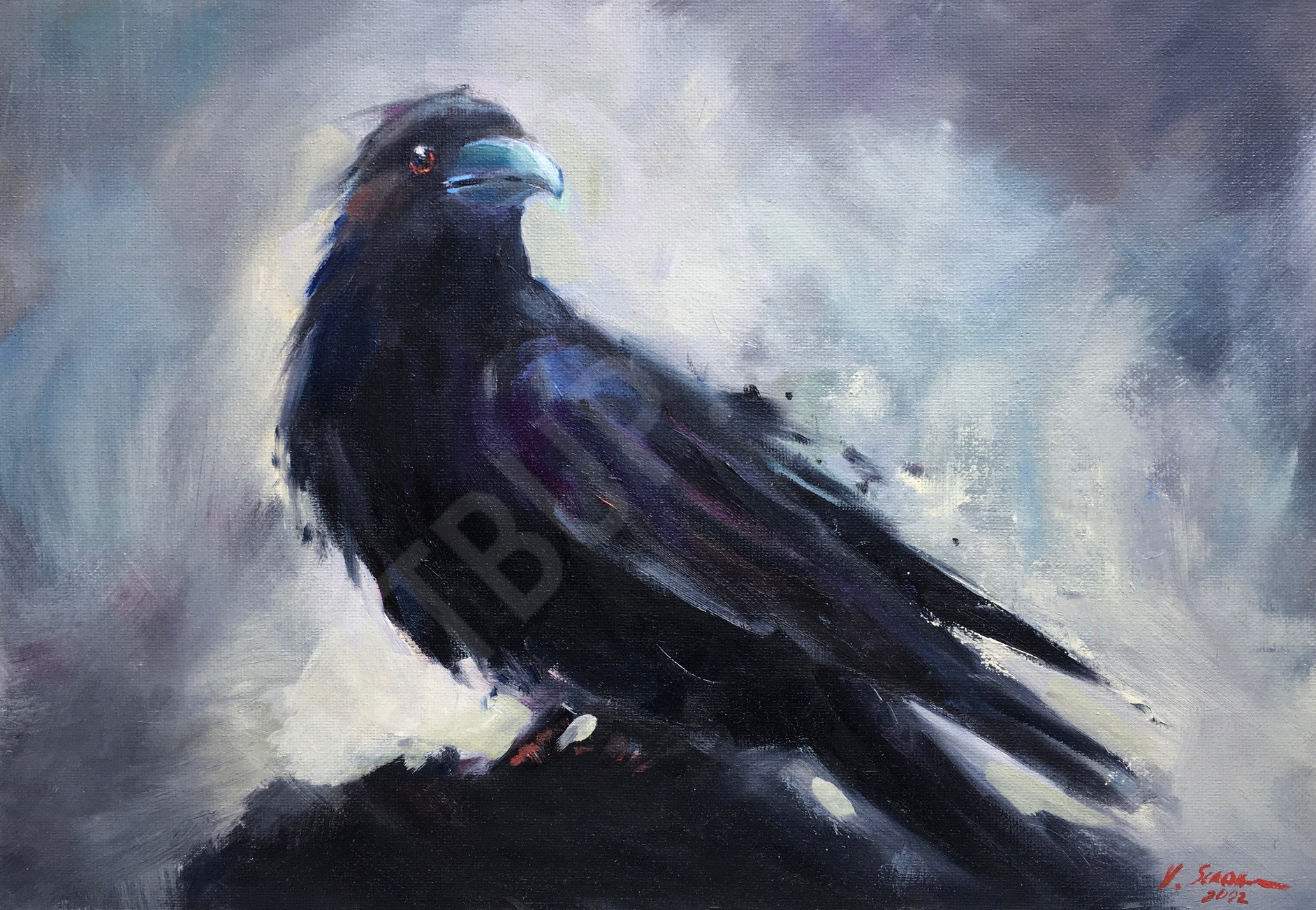 Raven Painting | ArtBUP – международная платформа для живописи